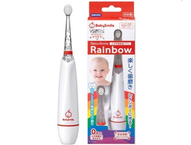 日本炫彩變色兒童電動牙刷（紅）S-204R